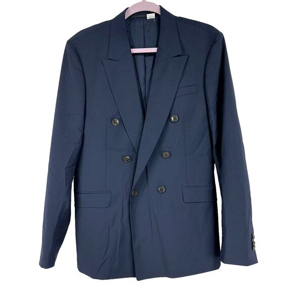 Tiger of Sweden Heldin Blazer Light Ink Navy Blue Men's Size 48 Reg NWOT - Picture 1 of 8